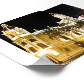 Valencia White Lights Gebäude Poster (Ecke)