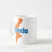 Valencian Community Kaffeetasse (Vorderseite Links)