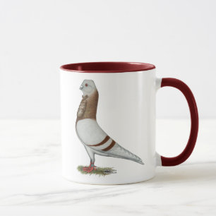 Valencian Figurita Pigeon Tasse