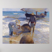 Valencian Fisherman - Joaquín Sorolla Poster (Vorne)