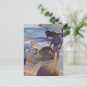Valencian Fisherman - Joaquín Sorolla Postkarte (Stehend Vorderseite)