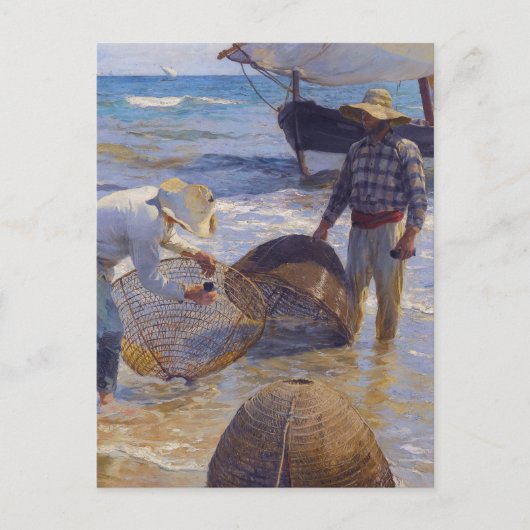 Valencian Fisherman - Joaquín Sorolla Postkarte (Vorderseite)