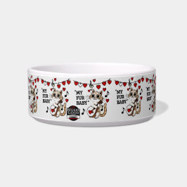 Valenine's Ceramic Pet Bowl Napf
