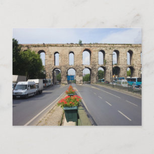 Valens Aqueduct in Istanbul Postkarte