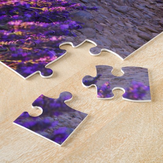 Valensole Lavender Fields Provence Frankreich Puzzle (Seite)