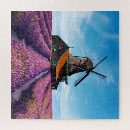 Valensole Lavender Fields Provence Frankreich Puzzle (Horizontal)