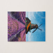 Valensole Lavender Fields Provence Frankreich Puzzle (Horizontal)