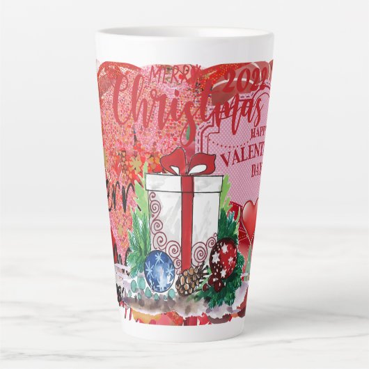 Valentains Tagesgeschenk-Tasse Milchtasse (Vorderseite)