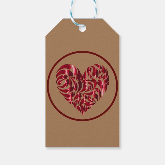 Valentaintag Geschenkanhänger (Rückseite)