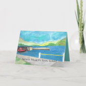 Valentia Island St Patrick's Day Karte (Vorderseite)