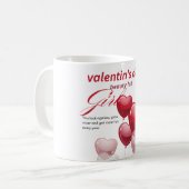 Valentian-Tag Kaffeetasse (Vorderseite Links)