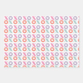 Valentiens Tagesherz Geschenkpapier Set (Vorderseite)