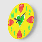 ValenTime Große Wanduhr (Winkel)