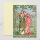 Valentin (1876) feiertagskarte (Vorne/Hinten)