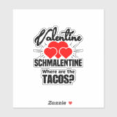 Valentin - Anti-Valentin-Aufkleber Aufkleber (Blatt)