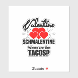 Valentin - Anti-Valentin-Aufkleber Aufkleber