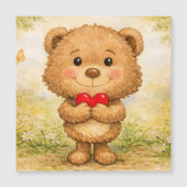 Valentin-Bär Magnetkarte (Vorderseite)