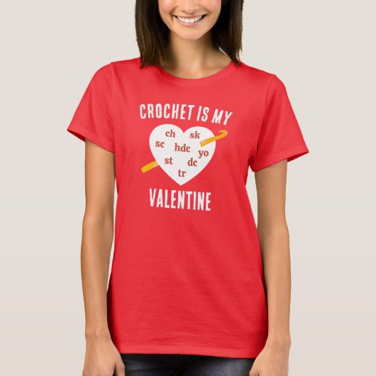 VALENTIN CROCHET T-Shirt (Vorderseite)