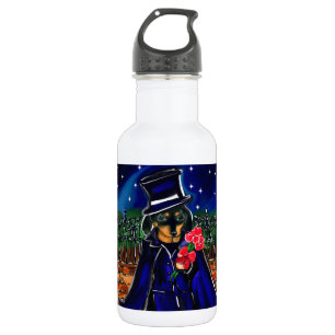 VALENTIN DACHSHUND TRINKFLASCHE