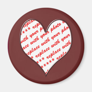 Valentin-Foto-Rahmen Magnet