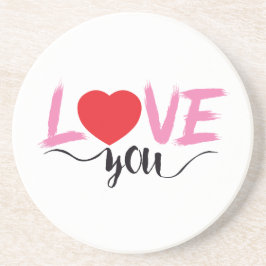 Valentin Getränkeuntersetzer