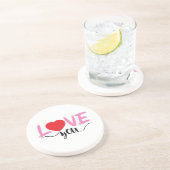 Valentin Getränkeuntersetzer (Seite)