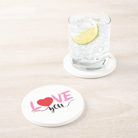 Valentin Getränkeuntersetzer (Seite)