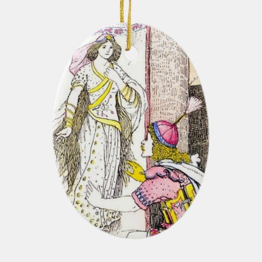 Valentin Keramik Ornament (Hinten)