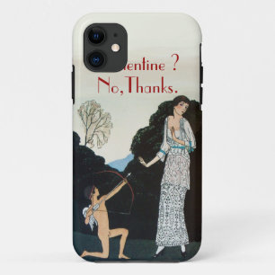 VALENTIN ? NEIN, DANKE /RETRO ANTI VALENTINSTAG Case-Mate iPhone HÜLLE