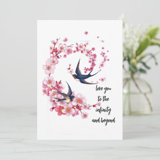 Valentin-Tageskarten Feiertagskarte (Stehend Vorderseite)