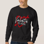 Valentin The Original Valentine's Day Date Night Sweatshirt (Vorderseite)
