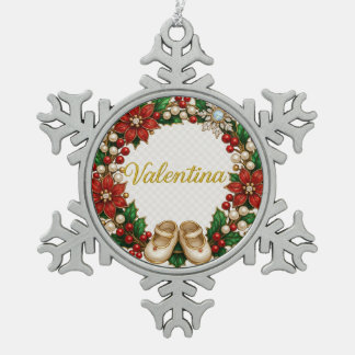 Valentina Baby’s First Christmas Keepsake Ornament