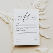 VALENTINA Elegantes Skript Neue Ratenkarte Einladung