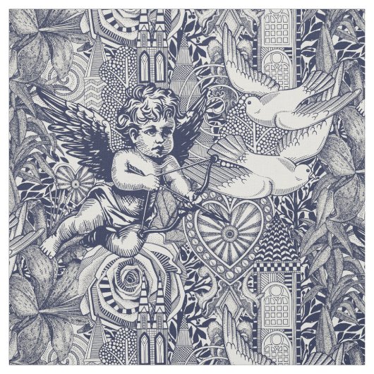 Valentinalperle Stoff (Muster)