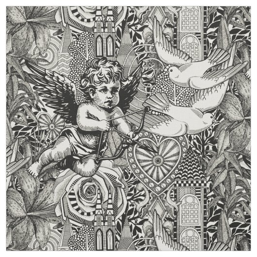 Valentinalperle Stoff (Muster)