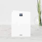 Valentinas Couple Moon Sky Karte (Rückseite)