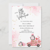 Valentinas erste Einladung zum Geburtstag (Vorderseite)