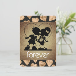 Valentinas "Forever Sweetheart Greeting Card" Feiertagskarte