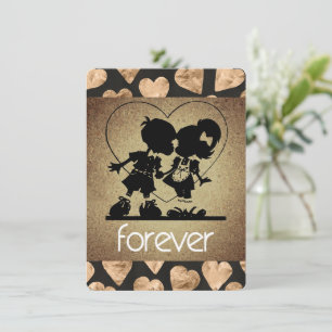 Valentinas "Forever Sweetheart Greeting Card" Feiertagskarte