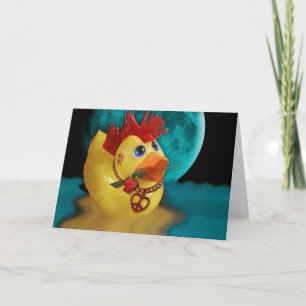 Valentinas Friedensducky Feiertagskarte