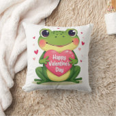 Valentinatfrosch Kissen (Decke)