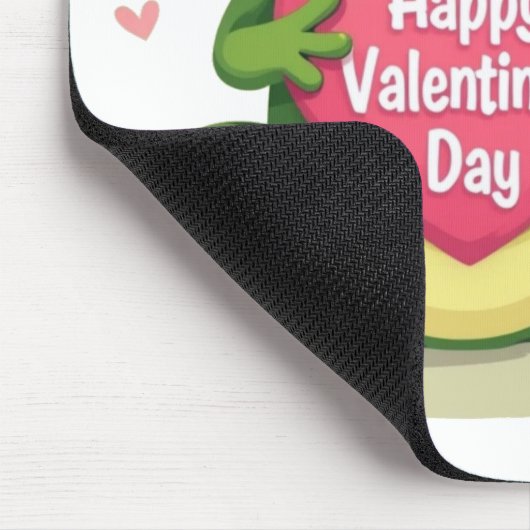 Valentinatfrosch Mousepad (Ecke)
