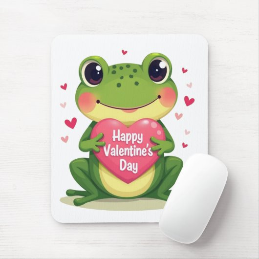 Valentinatfrosch Mousepad (Mit Mouse)