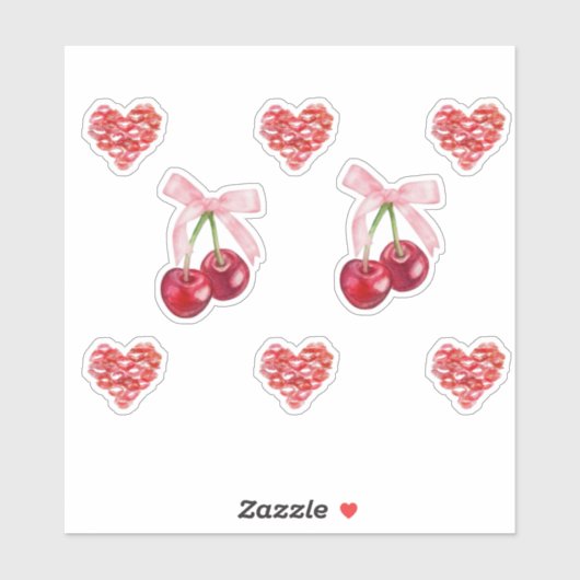 Valentinaufkleber Aufkleber (Blatt)