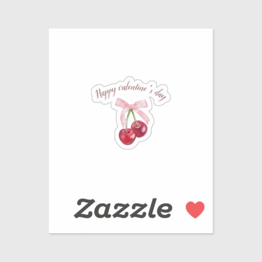 Valentinaufkleber Aufkleber (Blatt)