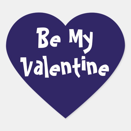 Valentinaufkleber von dalDesignNZ Herz-Aufkleber (Vorderseite)