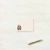Valentinbär Post-it Klebezettel (Auf Schreibtisch)