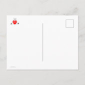 Valentinbär Postkarte (Rückseite)