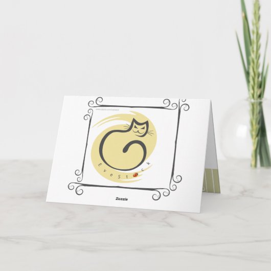 Valentindesign Feiertagskarte (Rückseite)