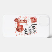 Valentindesign: Roller und Ballons Case-Mate iPhone Hülle (Rückseite (Horizontal))